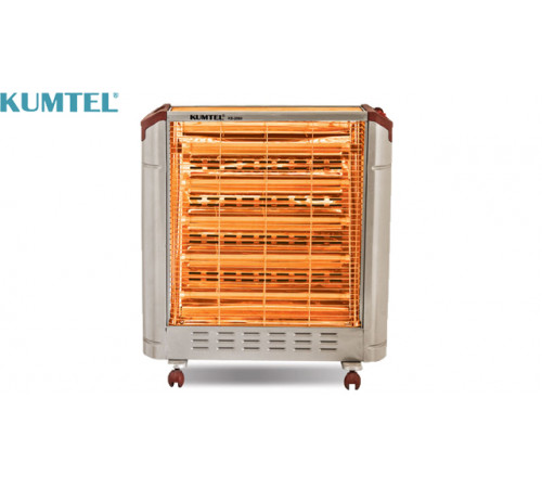 ელექტრო გამათბობელი KUMTEL KS-2860 Grey EL. HEATER/black ელექტრო გამათბობელი KUMTEL KS-2860 Grey EL. HEATER/black