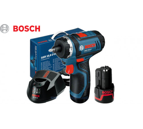 სახრახნისი BOSCH GSR 10.8-LI 2 (0601868109) სახრახნისი BOSCH GSR 10.8-LI 2 (0601868109)