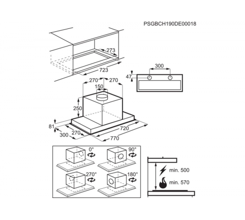 გამწოვი AEG DGE5861HM გამწოვი AEG DGE5861HM