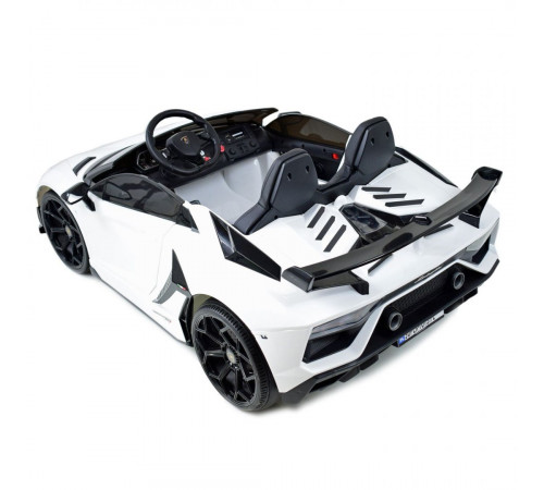 საბავშვო ელექტრო მანქანა LAMBORGINI AVENTADOR SX2028 WHITE საბავშვო ელექტრო მანქანა LAMBORGINI AVENTADOR SX2028 WHITE