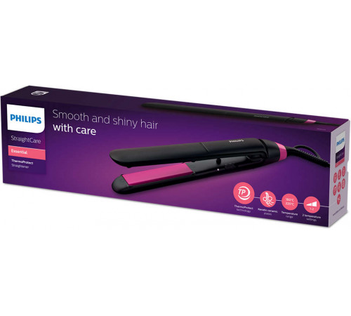 თმის უთო PHILIPS StraightCare Essential BHS375/00 თმის უთო PHILIPS StraightCare Essential BHS375/00