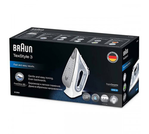 უთო BRAUN Texstyle 3 SI3054GY უთო BRAUN Texstyle 3 SI3054GY
