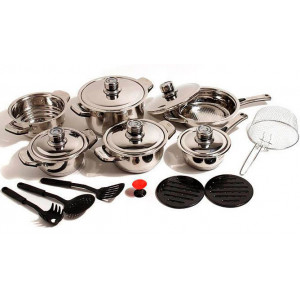 ქვაბების ნაკრები ZEPTER ZE 2012 19 PCS