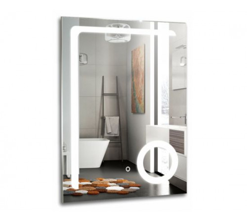 სარკე Silver Mirror Almina 600х800 მმ, სენსორული სარკე Silver Mirror Almina 600х800 მმ, სენსორული