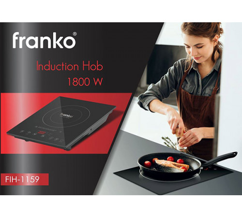ინდუქციური ელექტრო ქურა FRANKO FIH-1159 ინდუქციური ელექტრო ქურა FRANKO FIH-1159