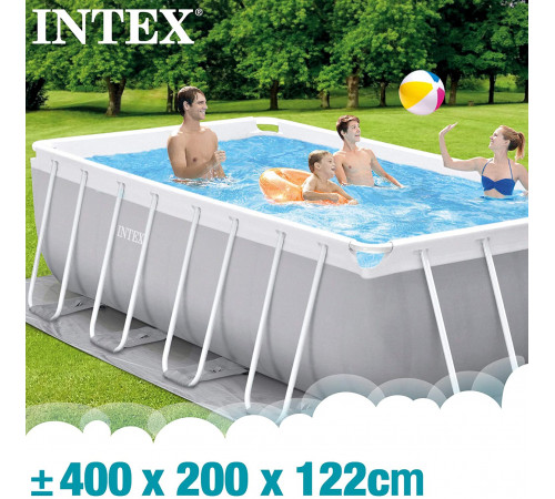 კარკასული აუზი INTEX 26790NP (4x2x122მ) კარკასული აუზი INTEX 26790NP (4x2x122მ)