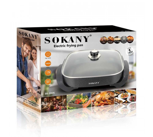 ელექტრო ტაფა SOKANY SK 2005 ელექტრო ტაფა SOKANY SK 2005