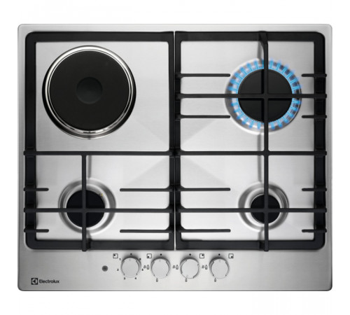ქურის ზედაპირი ELECTROLUX KGM64311X ქურის ზედაპირი ELECTROLUX KGM64311X