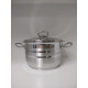 ქვაბების ნაკრები SAFINOX SMALL 5 PCS 18/10 CR