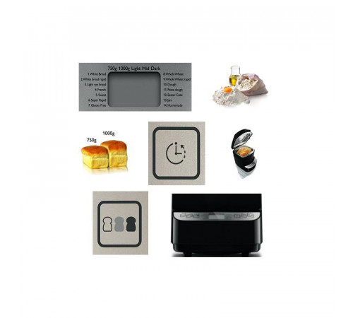 პურის საცხობი PHILIPS HD9046/90 პურის საცხობი PHILIPS HD9046/90