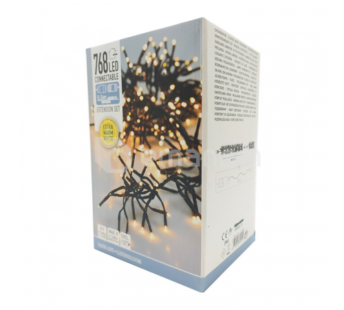 გირლანდა საახალწლო CONNECT CLUSTER AX8439960 768 თეთრი led ნათურა გირლანდა საახალწლო CONNECT CLUSTER AX8439960 768 თეთრი led ნათურა