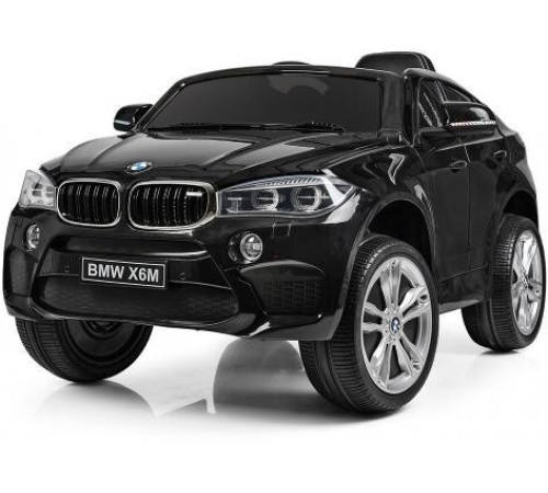 საბავშვო ელექტრო მანქანა BMW X6M JJ2199 BLACK საბავშვო ელექტრო მანქანა BMW X6M JJ2199 BLACK