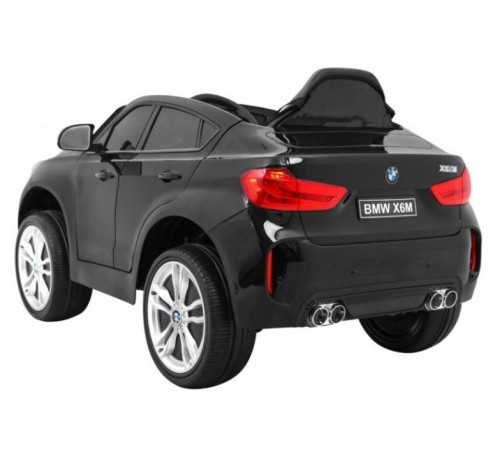 საბავშვო ელექტრო მანქანა BMW X6M JJ2199 BLACK საბავშვო ელექტრო მანქანა BMW X6M JJ2199 BLACK