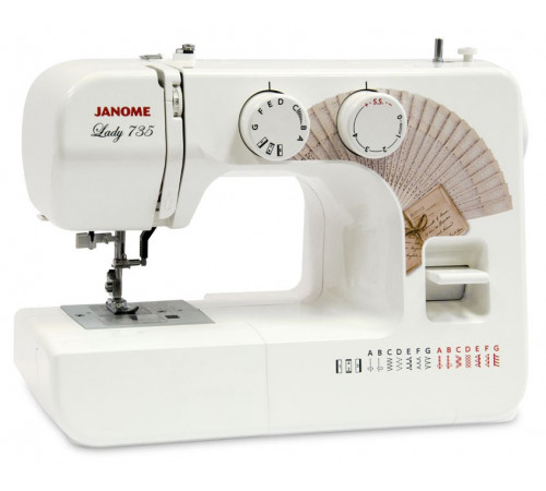 საკერავი მანქანა JANOME LADY 735 საკერავი მანქანა JANOME LADY 735