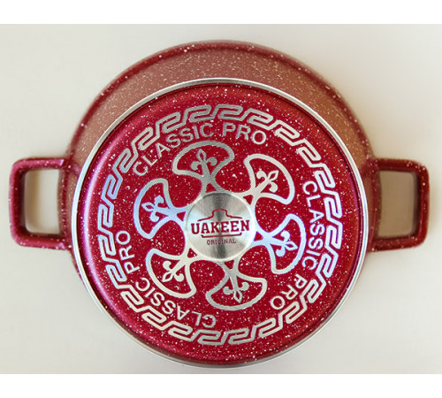 გრანიტის ქვაბები UAKEEN RED 5 PCS გრანიტის ქვაბები UAKEEN RED 5 PCS