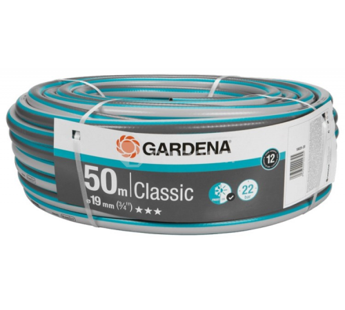 შლანგი Gardena Classic 18025-20 3/4" 50 მ შლანგი Gardena Classic 18025-20 3/4" 50 მ