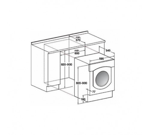 სარეცხი მანქანა Hotpoint BI WMHL 71253 EU სარეცხი მანქანა Hotpoint BI WMHL 71253 EU