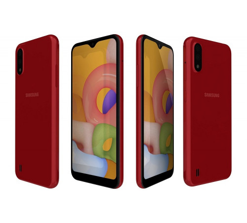 მობილური ტელეფონი SAMSUNG A015F Galaxy A01 2GB/16GB LTE Duos Red მობილური ტელეფონი SAMSUNG A015F Galaxy A01 2GB/16GB LTE Duos Red
