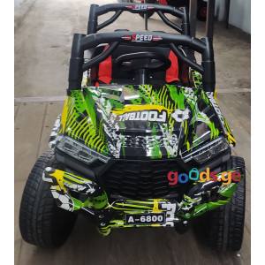 საბავშვო ელექტრო მანქანა BUGGY A6800 GREEN