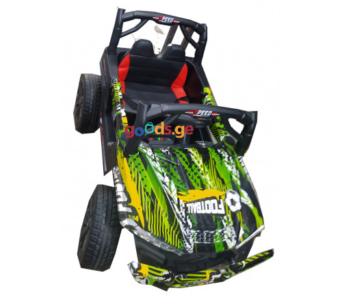 საბავშვო ელექტრო მანქანა BUGGY A6800 GREEN საბავშვო ელექტრო მანქანა BUGGY A6800 GREEN