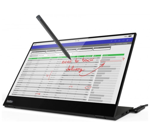 მონიტორი Lenovo 14'' ThinkVision M14t (62A3UAT1WL) - Black მონიტორი Lenovo 14'' ThinkVision M14t (62A3UAT1WL) - Black