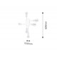 ჭაღი Rabalux Lanny 2103 E27 6x MAX 15W