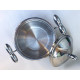 ქვაბების ნაკრები PRANDELLI 6 PCS 18/10 cr