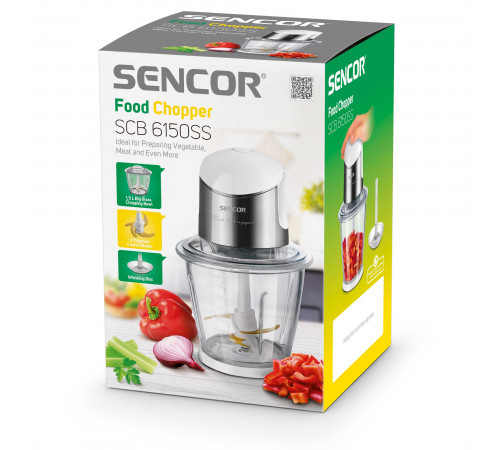 დასაქუცმაცებელი SENCOR SCB 6150SS დასაქუცმაცებელი SENCOR SCB 6150SS