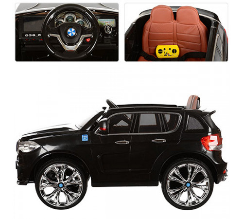 საბავშვო ელექტრო მანქანა BMW RD-X5M BLACK საბავშვო ელექტრო მანქანა BMW RD-X5M BLACK