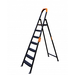 გასაშლელი კიბე ANKA PLUS 6+1 METAL STEP LADDER
