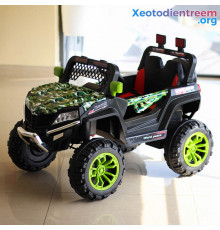 საბავშვო ელექტრო მანქანა BUGGY JM-1199 SPYDER GREEN