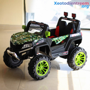 საბავშვო ელექტრო მანქანა BUGGY JM-1199 SPYDER GREEN