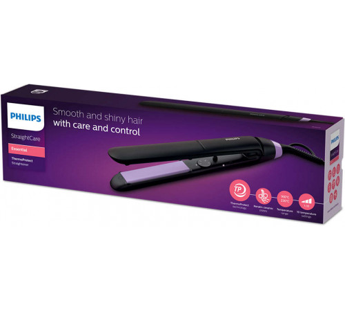 თმის უთო PHILIPS StraightCare Essential BHS377/00 თმის უთო PHILIPS StraightCare Essential BHS377/00
