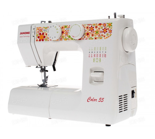 საკერავი მანქანა JANOME COLOR 55 საკერავი მანქანა JANOME COLOR 55