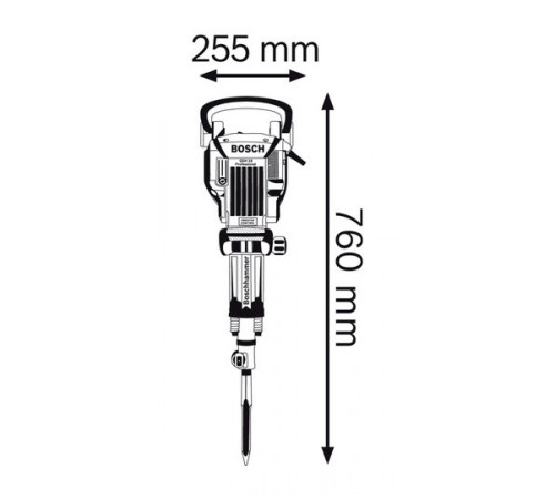 პნევმატური ჩაქუჩი BOSCH GSH 16-30 ('0611335100) პნევმატური ჩაქუჩი BOSCH GSH 16-30 ('0611335100)