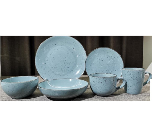 თეფშების ნაკრებები 12 პერსონა ARDESTO BAGHERIA MISTY BLUE 38 PCS თეფშების ნაკრებები 12 პერსონა ARDESTO BAGHERIA MISTY BLUE 38 PCS