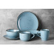 თეფშების ნაკრებები 12 პერსონა ARDESTO BAGHERIA MISTY BLUE 38 PCS