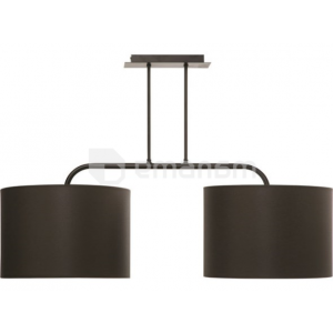 ჭაღი NOWODVORSKI ALICE brown II zwis M 3474 E27 2x MAX 100W