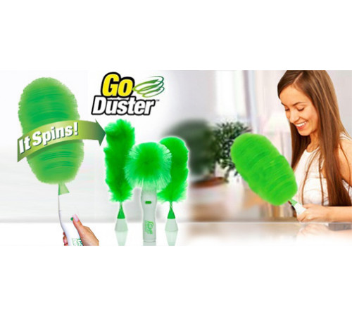 მტვრის საწმენდი ელექტრო ცოცხი GO DUSTER მტვრის საწმენდი ელექტრო ცოცხი GO DUSTER