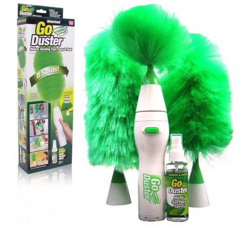 მტვრის საწმენდი ელექტრო ცოცხი GO DUSTER მტვრის საწმენდი ელექტრო ცოცხი GO DUSTER