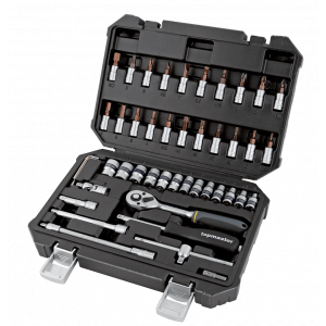 ნაკრები ბიტების და თავაკების TOPMASTER 339105 1/4