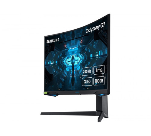 მონიტორი Samsung 27'' Curved Gaming Odyssey G7 (LC27G75TQSIXCI) მონიტორი Samsung 27'' Curved Gaming Odyssey G7 (LC27G75TQSIXCI)