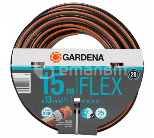 შლანგი Gardena Comfort Flex 18031-20 1/2" 15 მ შლანგი Gardena Comfort Flex 18031-20 1/2" 15 მ