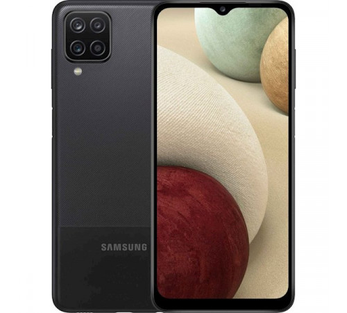 მობილური ტელეფონი SAMSUNG A125F Galaxy A12 3GB/32GB LTE Duos Black მობილური ტელეფონი SAMSUNG A125F Galaxy A12 3GB/32GB LTE Duos Black