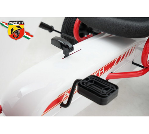 მექანიკური საბავშვო კარტინგი ABARTH WHITE მექანიკური საბავშვო კარტინგი ABARTH WHITE