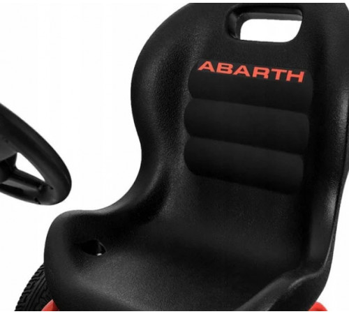 მექანიკური საბავშვო კარტინგი ABARTH WHITE მექანიკური საბავშვო კარტინგი ABARTH WHITE