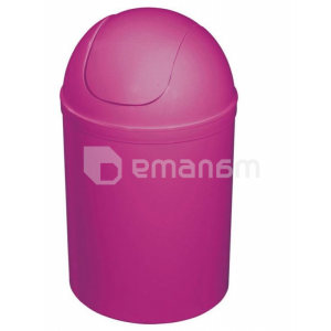 ნაგვის ურნა Bisk pink 5 ლ
