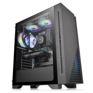 ქეისი Thermaltake H330 Tempered Glass Mid-Tower Chassis (CA-1R8-00M1WN-00)