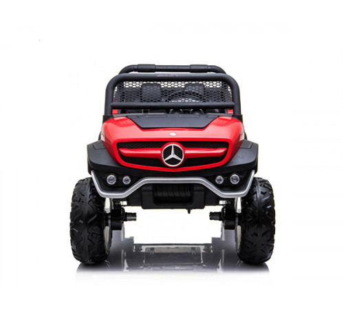 საბავშვო ელექტრო მანქანა MERCEDES UNIMOG MINI 2046 RED საბავშვო ელექტრო მანქანა MERCEDES UNIMOG MINI 2046 RED