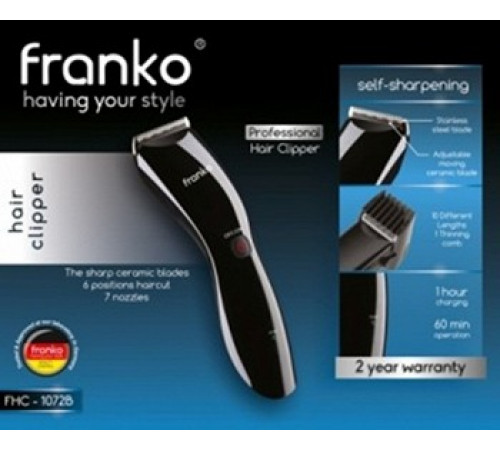 თმის საკრეჭი FRANKO FHC-1072B თმის საკრეჭი FRANKO FHC-1072B